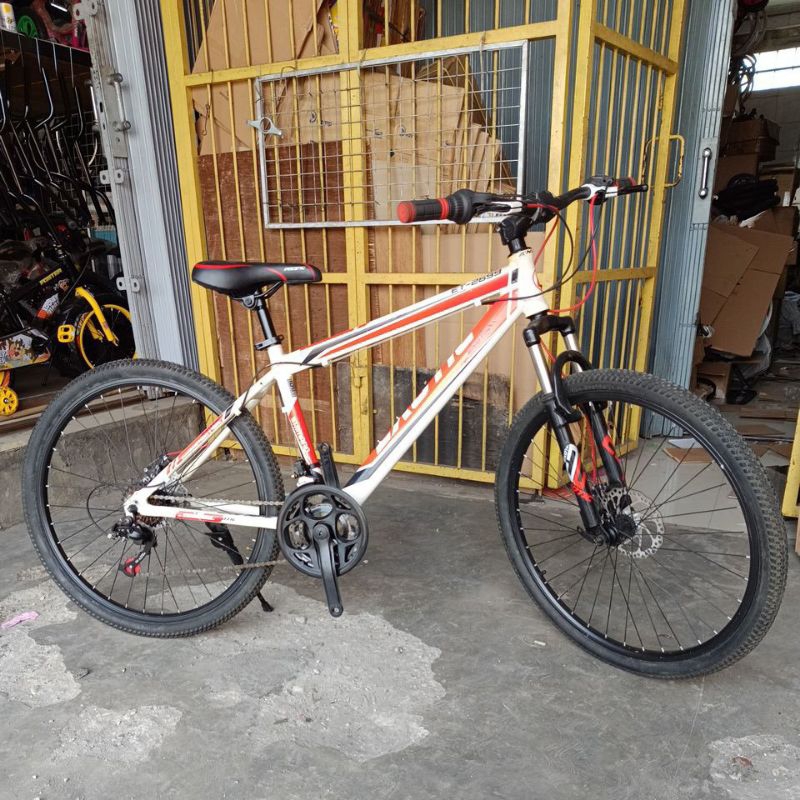 sepeda BEKAS siap pakai mtb 26 exotic 2699 alloy 3 x7 speed discbrake