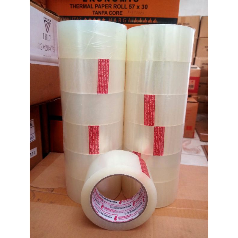 

Lakban Bening Goldtape 48 x 100 Yard