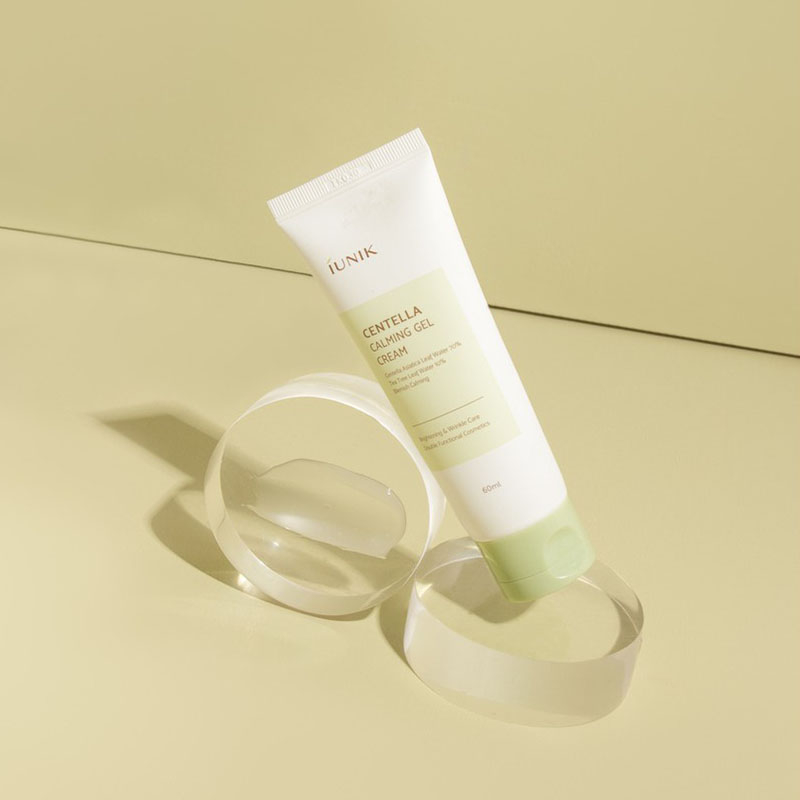 [iUNIK] Centella Calming Gel/Beta Glucan Daily Moisture Cream 60ml Best Summer Cream Duo set