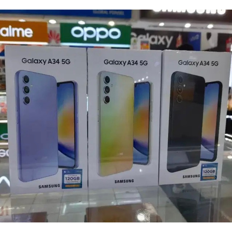 Samsung A34 5G Ram 8/256Gb Garansi Resmi