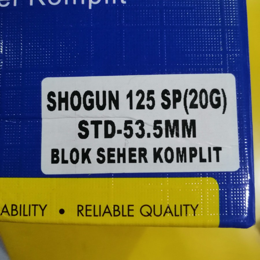 Blok Seher Shogun 125 SP