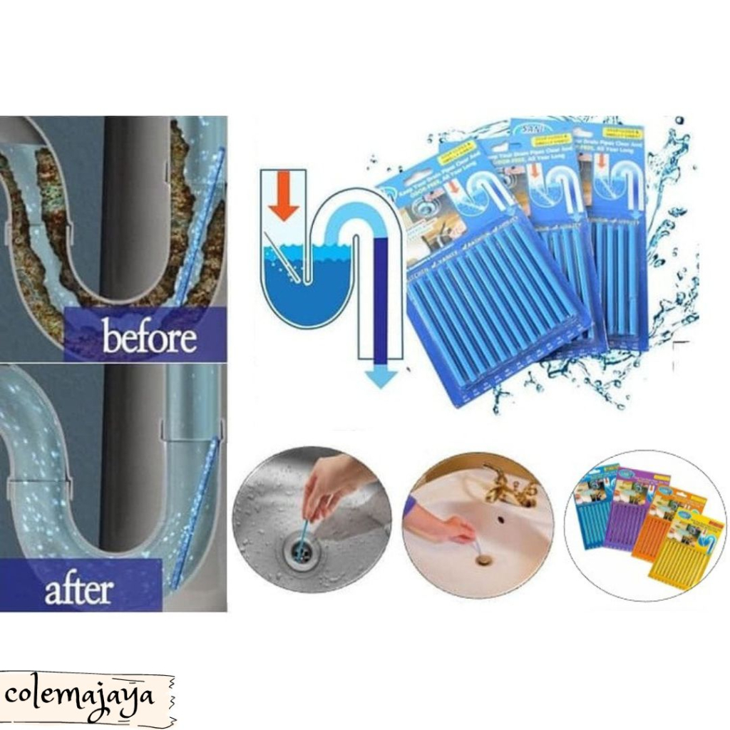 SPESIAL|SANI STICK PEWANGI SALURAN MAMPET|Sani Stick Drain Sticks Pembersih Saluran Air Mampet Pewan