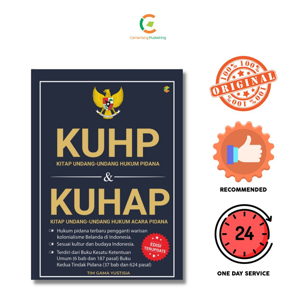 BARU - BUKU HUKUM : KUHP & KUHAP