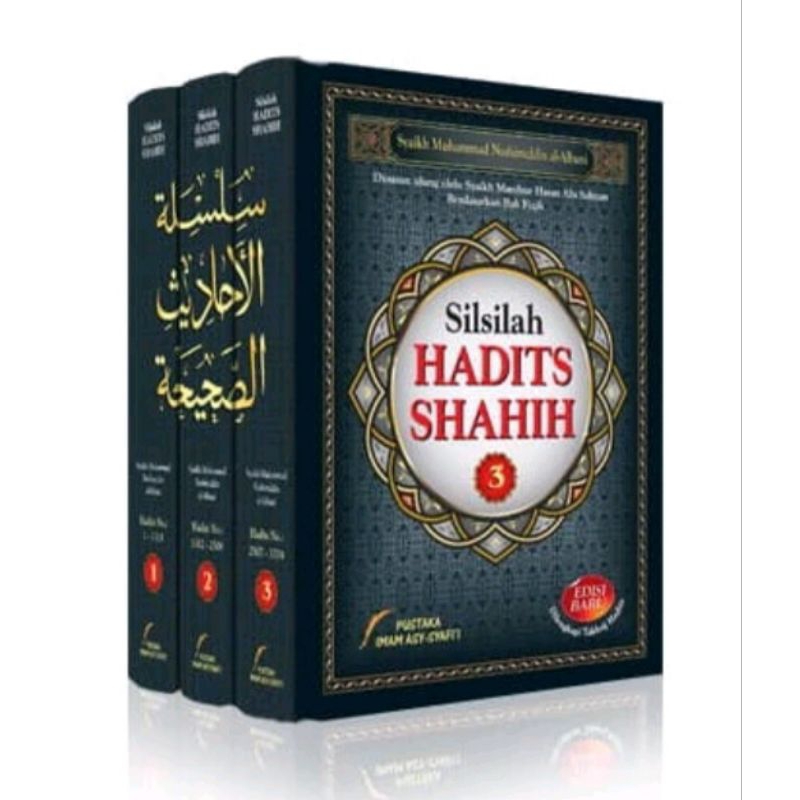Silsilah Hadits Shahih (3 jilid)