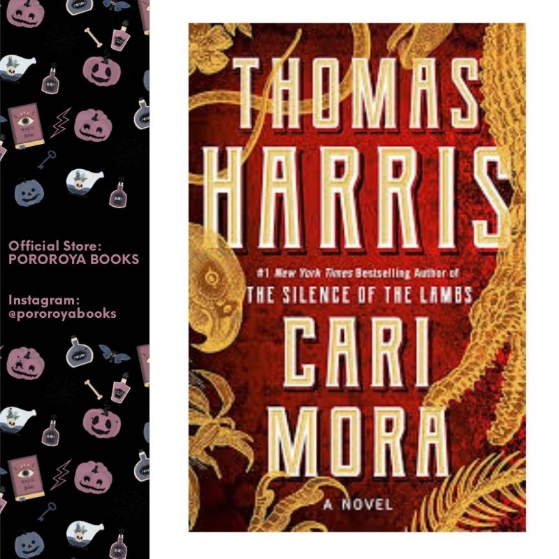 Buku Original THOMAS HARRIS Cari Mora ENGLISH NOVEL Paperback Murder Mystery Suspense Penulis Hannib