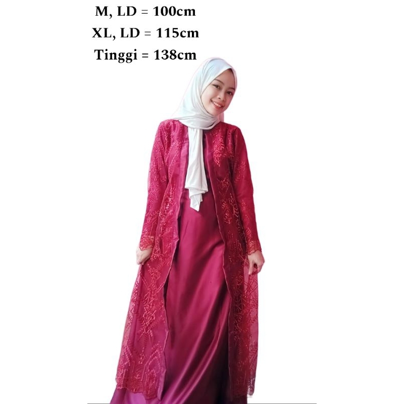 Dress Gaun mewah Tile/Velvet mewah kondangan terbaru