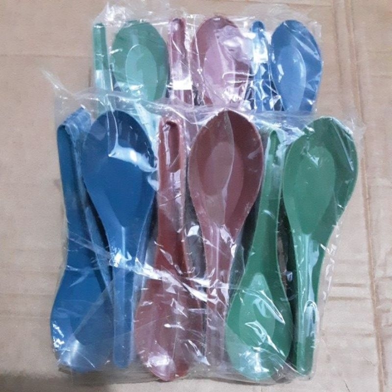sendok bebek sendok plastik kecil sendok bebek warna | BSM