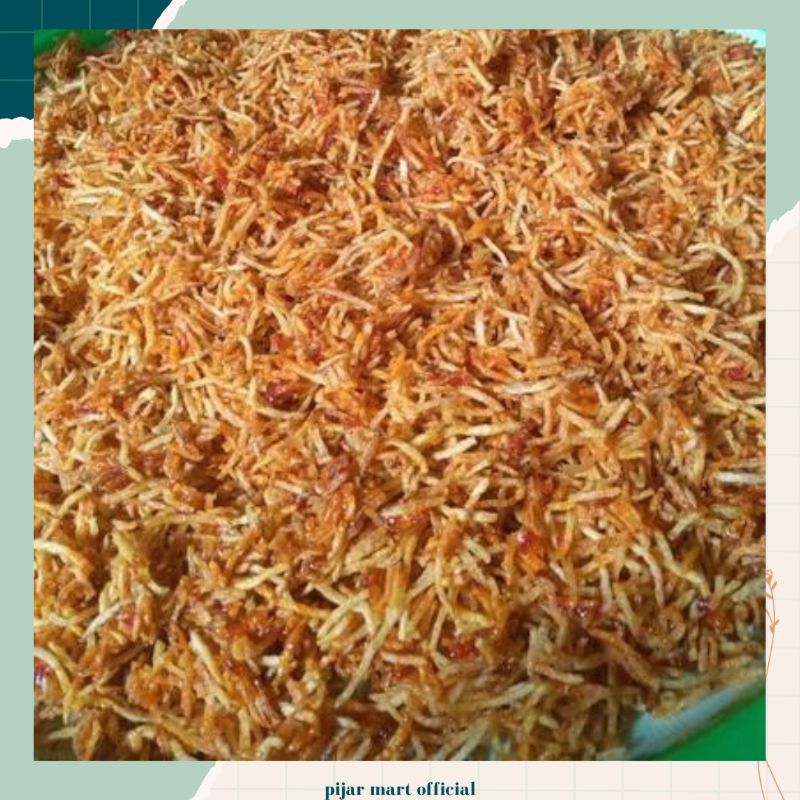 

Kentang Mustofa 1Kg Cemilan Snack Lauk Keripik Kering Kentang