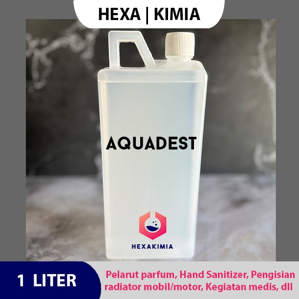 Aqaudes 1 Liter-Aquadest 1 Liter-Aquades