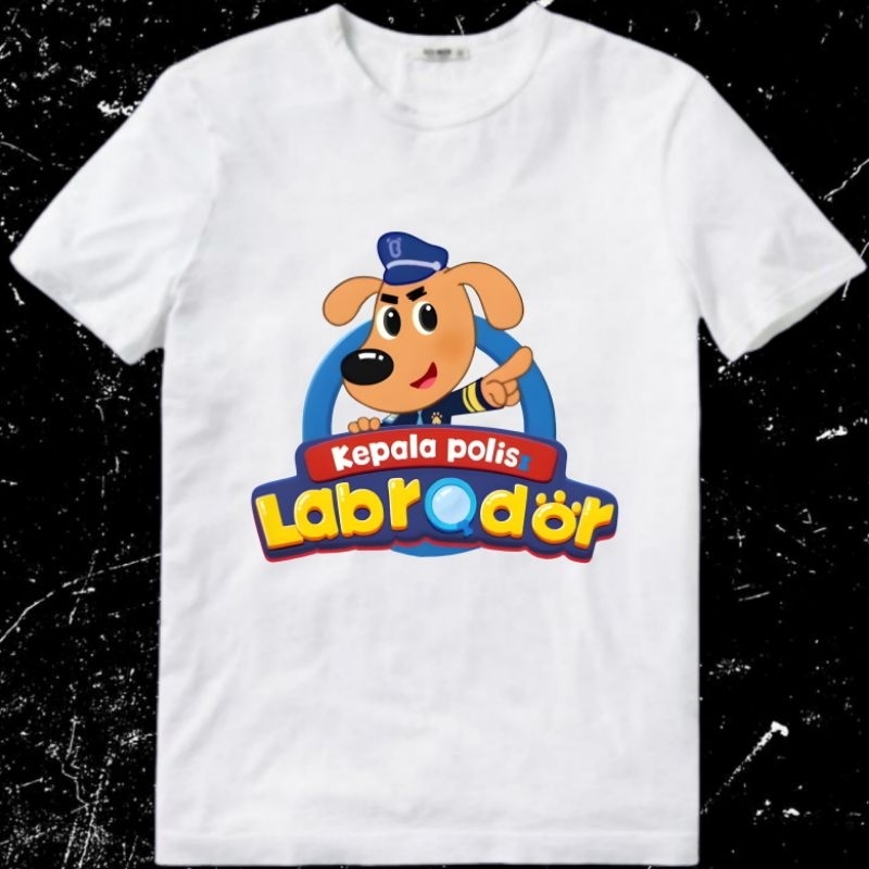 Baju Kaos Tshirt T Shirt Pria Laki Cowok Cewek Perempuan Unisex Anak Safety Sherif Sheriff Kepala Po
