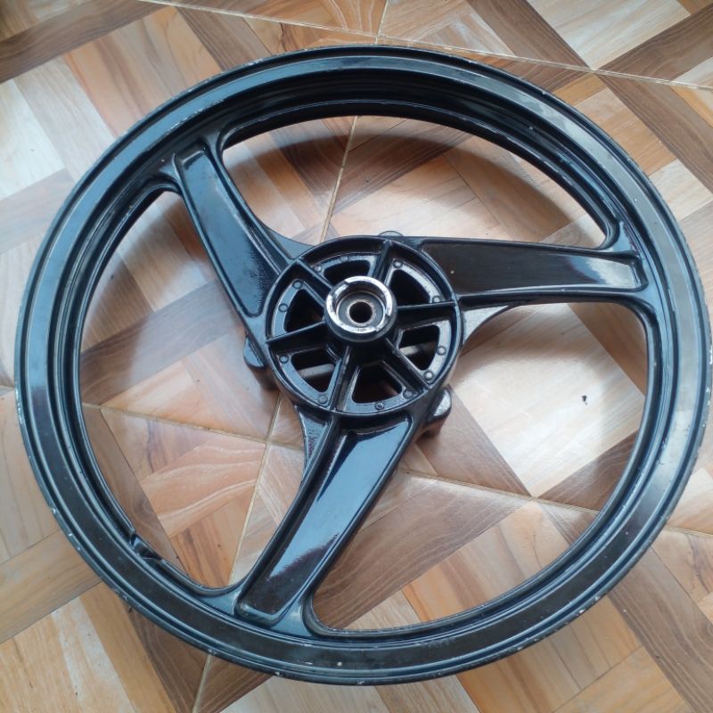 velg roda depan kawasaki ninja RR 150 old RR new original second