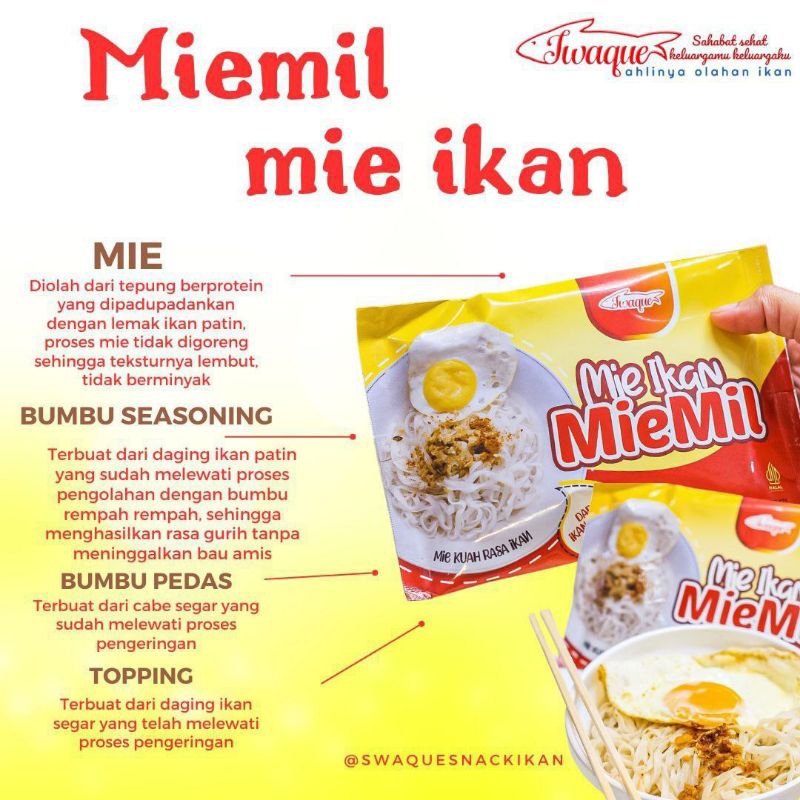 

SB - Mie Ikan Instant Swaque