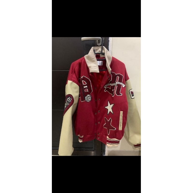 preloved jaket varsity Preface