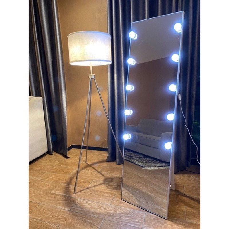 Standing Mirror Lampu