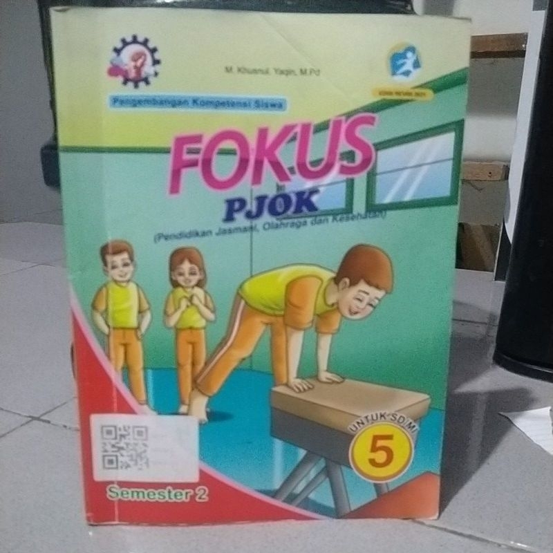 buku Fokus PJOK kelas 5 semester 2