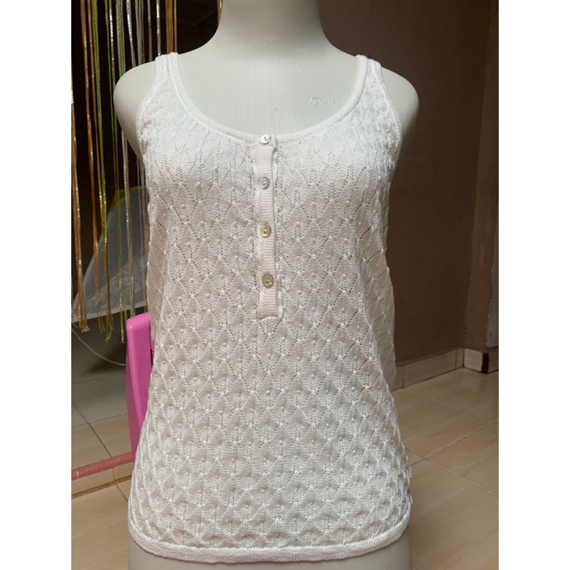 Outer wanita merk Zara / Knit wear merk Zara / atasan rajut wanita