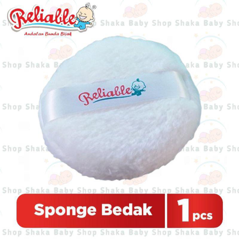 Reliable Sponge Bedak / Puff Bedak Bayi Lembut