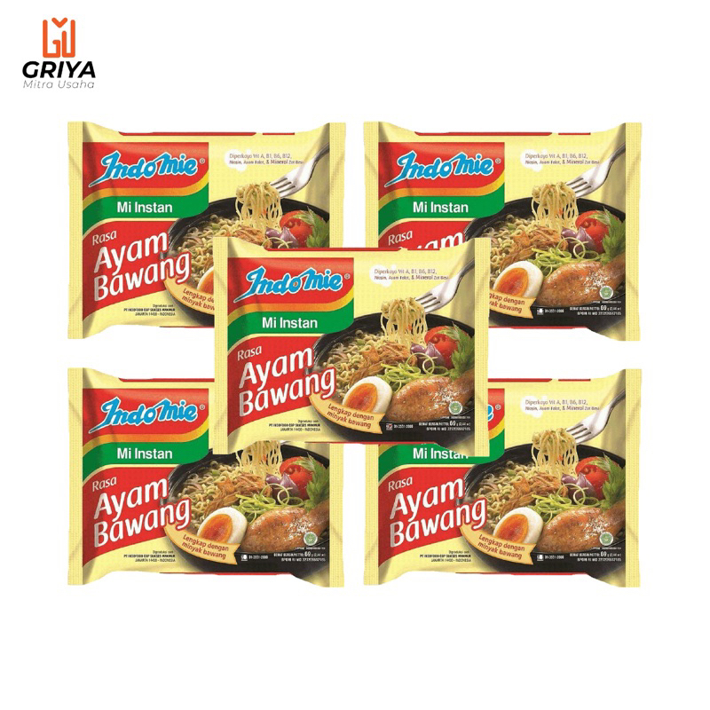 

Indomie Ayam Bawang isi 5 Pcs