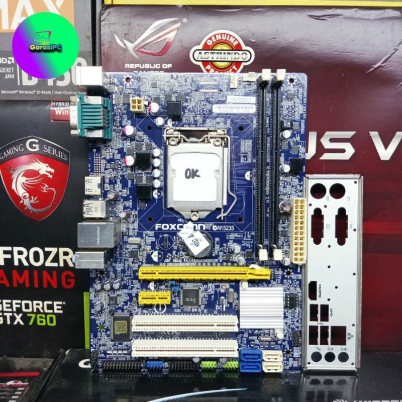 Motherboard H81 Foxconn H81MX HDMI Socket LGA 1150 DDr3