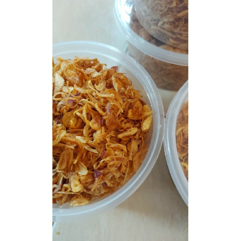 

Bawang Merah Goreng 100gram. Bawang goreng Dapur Kalima. Bawang goreng 100gr. Termurah!