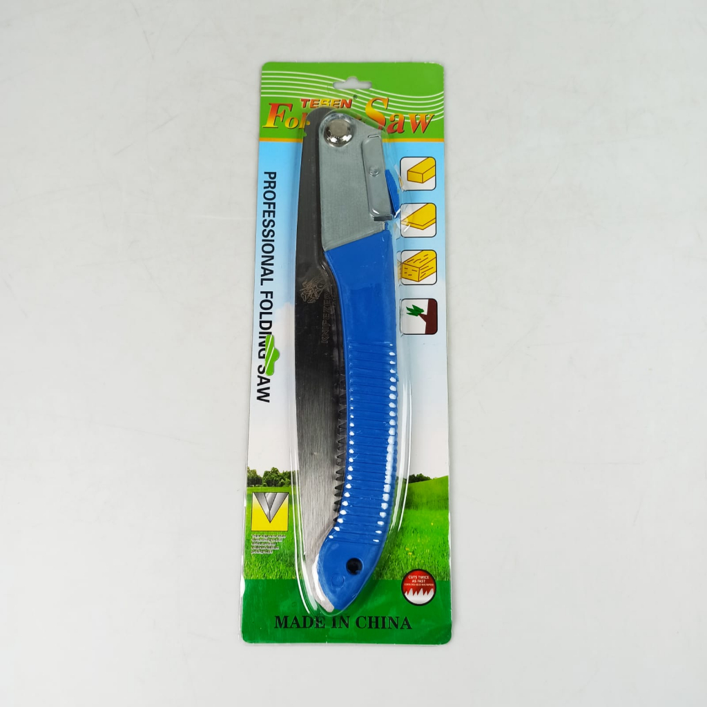 Gergaji Lipat Portabel Folding Garden Hand Saw / Alat pemotong kayu / aksesoris tukang / perkakas