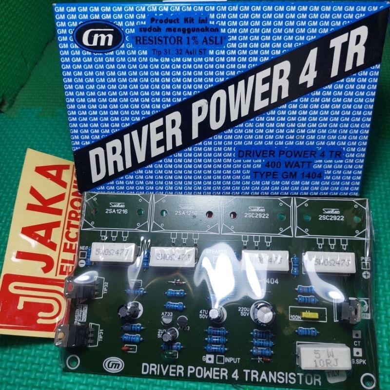 Kit Power Driver 4TR 4 TR 400 watt GM 1404