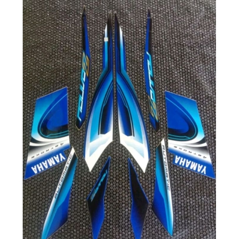 Stripping Nouvo Z biru 2007 sticker nouvo z 2007 biru
