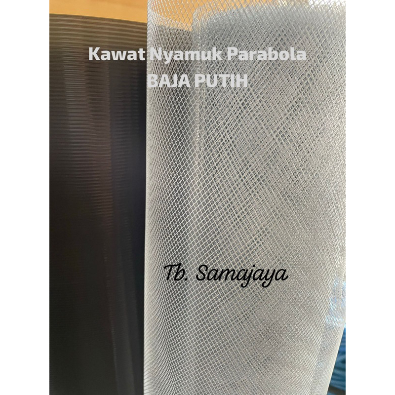Buy_Mint Kawat Parabola Baja Hitam. Kawat Nyamuk Baja Hitam. Kawat Mesh Parabola