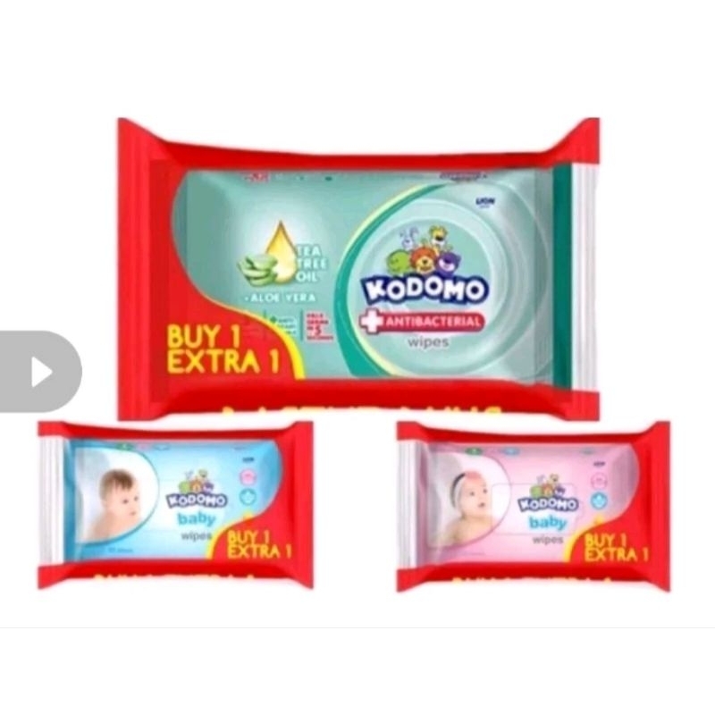 KODOMO BABY WIPES 50LBR