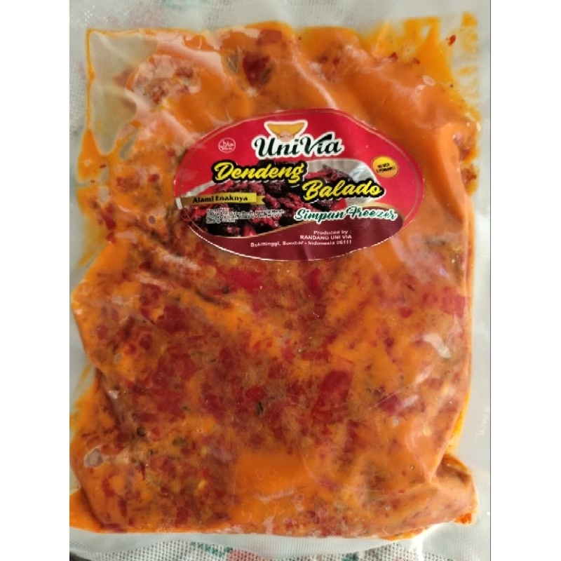 

Dendeng Balado Uni Via(250gr)