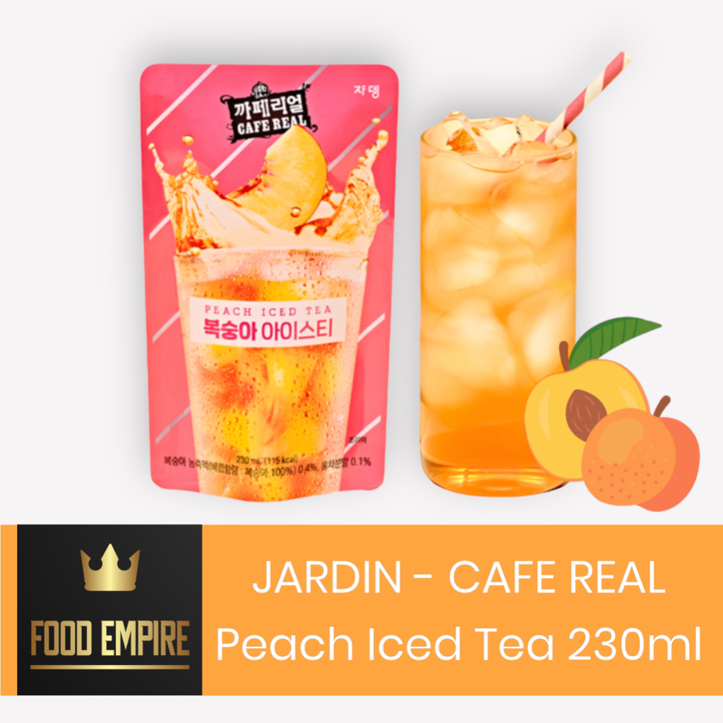 

JARDIN Iced Peach Tea 230 ml | Teh Pouch Instant Korea