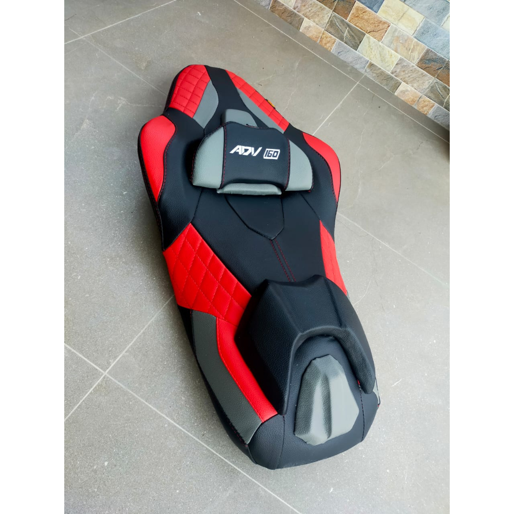 Jok ADV 160 custom model cobra kulit mbtech