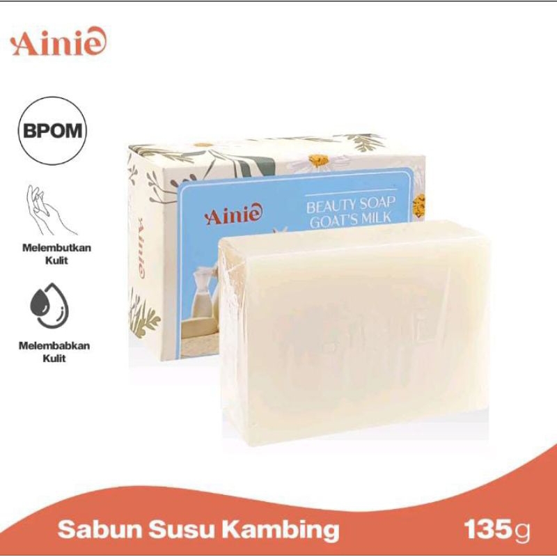 Ainie Beauty Soap Sabun Mandi Susu Kambing - Rice Milk - Beras Jepang 135gr