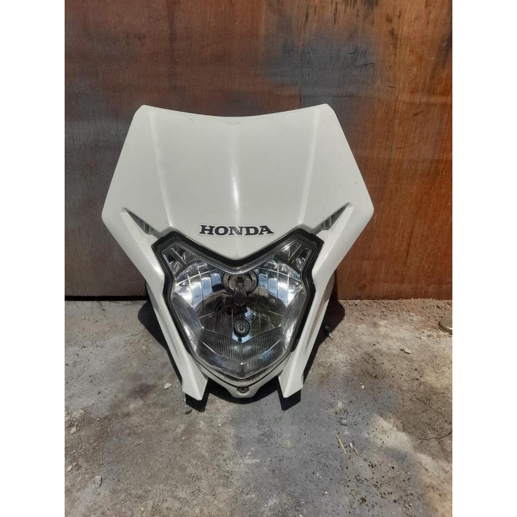 headlamp lampu depan crf 150 l ori copotan motor