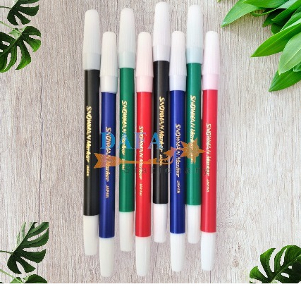 

SPIDOL PERMANEN KECIL WARNA MARKER PERMANENT COLOR SNOWMAN