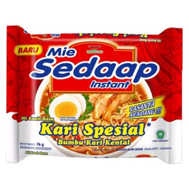 

Mie sedaap rasa Kari spesial