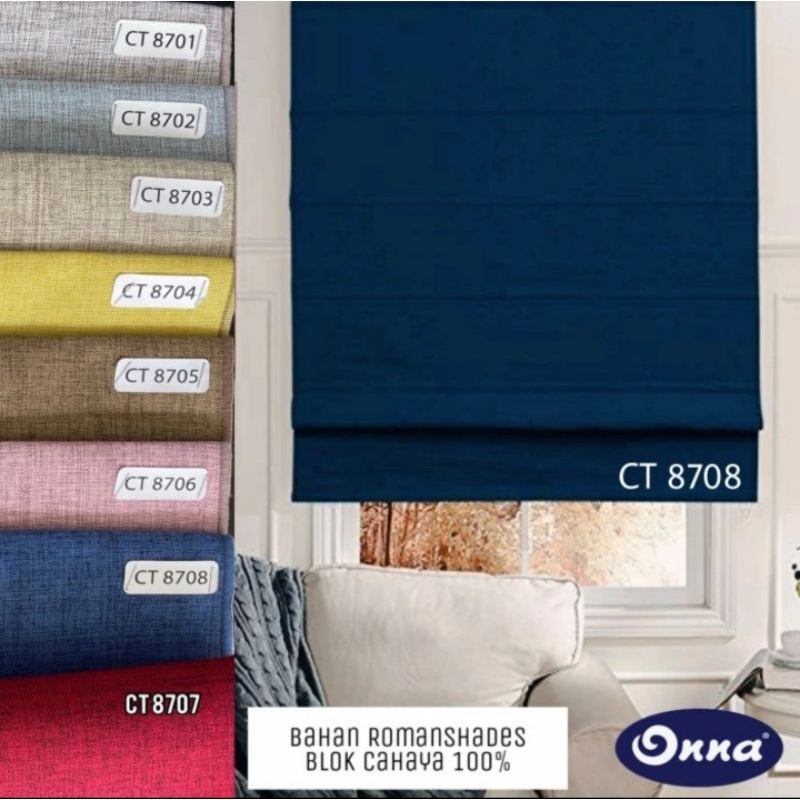 ONNA/ROMAN SHADE/KERAI MINIMALIS/TIRAI MODERN
