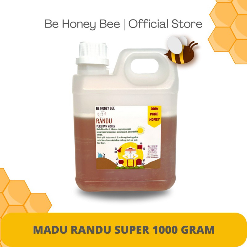 

Be Honey Bee Madu Bunga Randu 1 kg