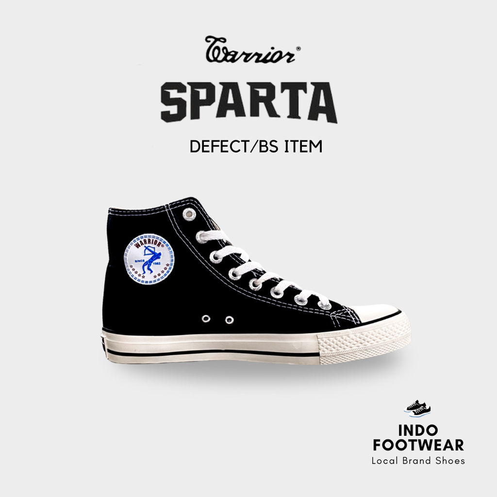 Sepatu Warrior Sparta High Bw Bbw White Sepatu Sekolah Termurah Indofootwear