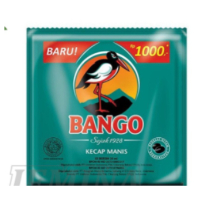 

BANGO Kecap Sachet 20ml Renceng 1000 andaraulfania