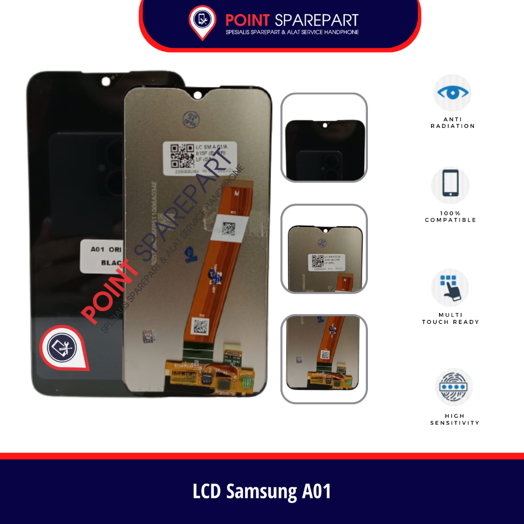 Lcd Samsung A01 Fullset Touchscreen