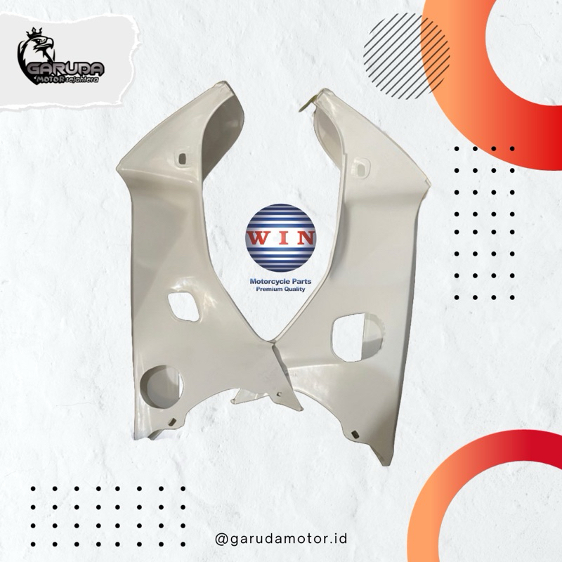 Sayap luar legshield luar dek Astrea Grand Legenda Impressa hitam putih WIN