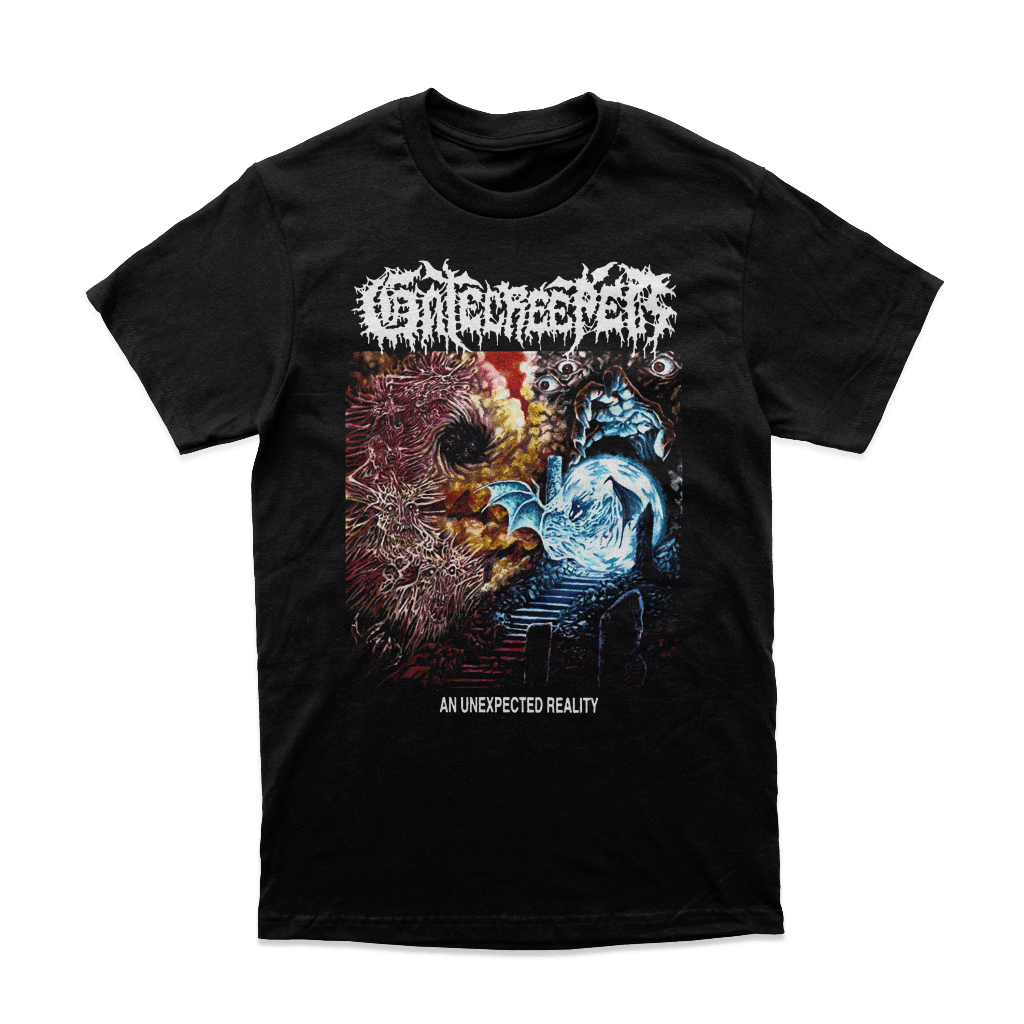 Kaos Tshirt Baju Band Gatecreeper "An Unexpected Reality" Merchandise