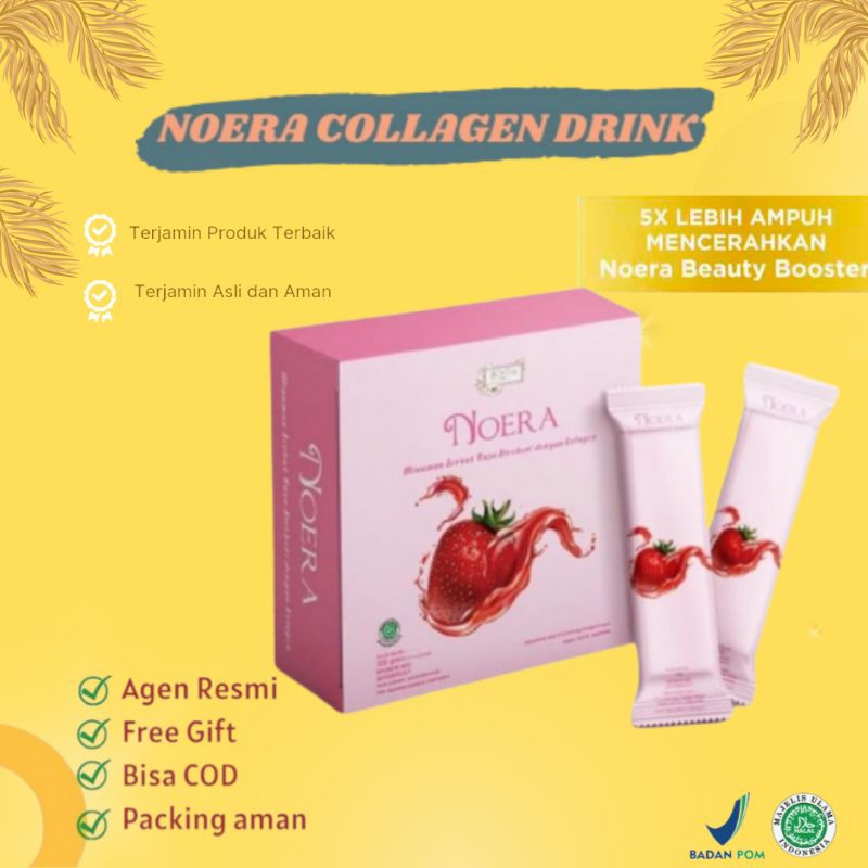 Minuman collagen noera 1 box -  mencerahkan kulit -  lebih murah dan produk bpom