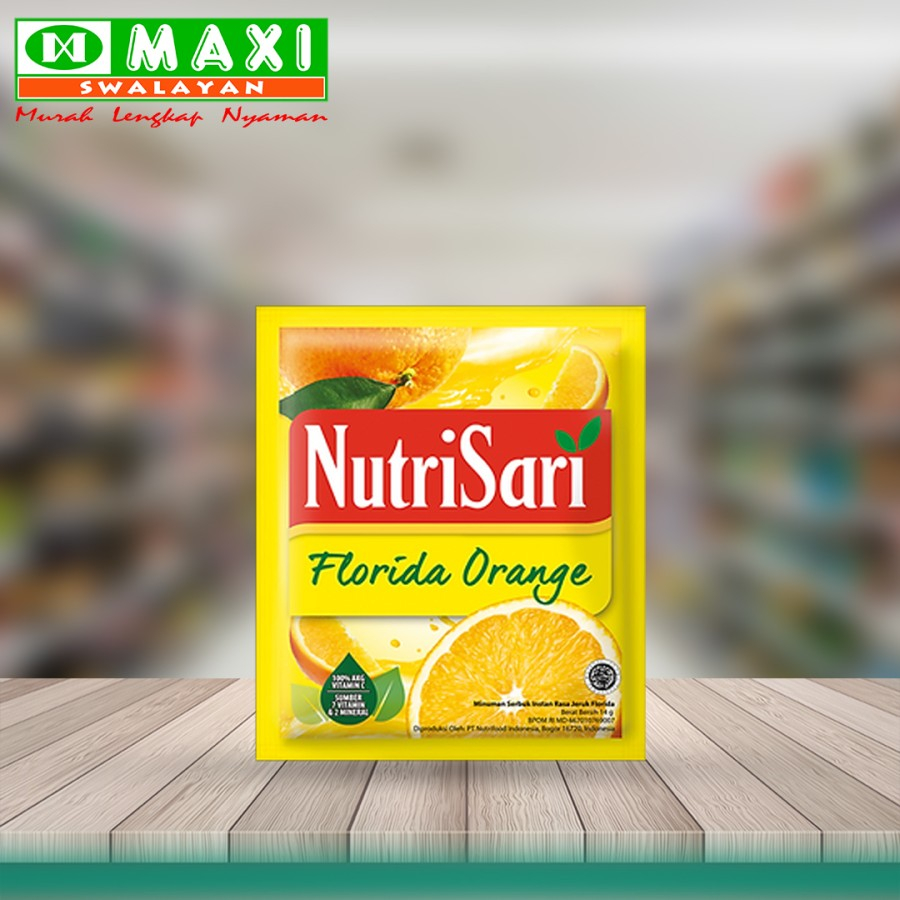 

Nutrisari Floridina Orange isi 10