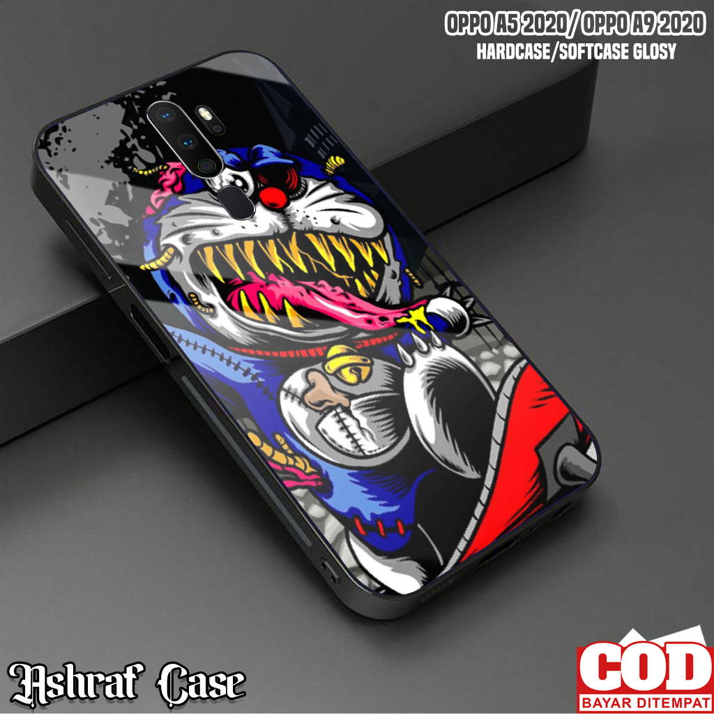 Case Oppo A9 2020 / A5 2020 - Casing Hp Oppo A5 2020 / A9 2020 ( MASK ) Silikon Hp Oppo A5 2020 - Ke