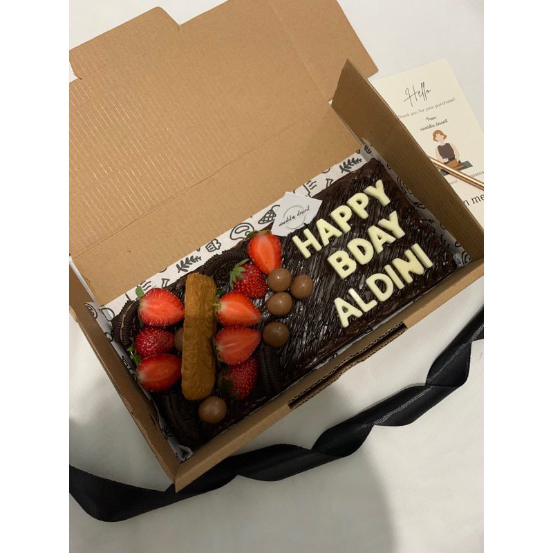

Mini Birthday Fudgy Brownies