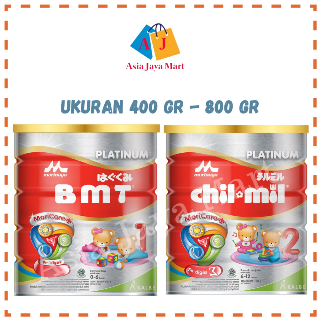 BMT PLATINUM (0-6 BULAN) CHIL MIL (6-12 BULAN) MORINAGA SUSU PENDAMPING ASI