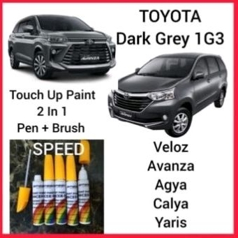 CAT OLES PENGHILANG BARET MOBIL TOYOTA DARK GREY 1G3