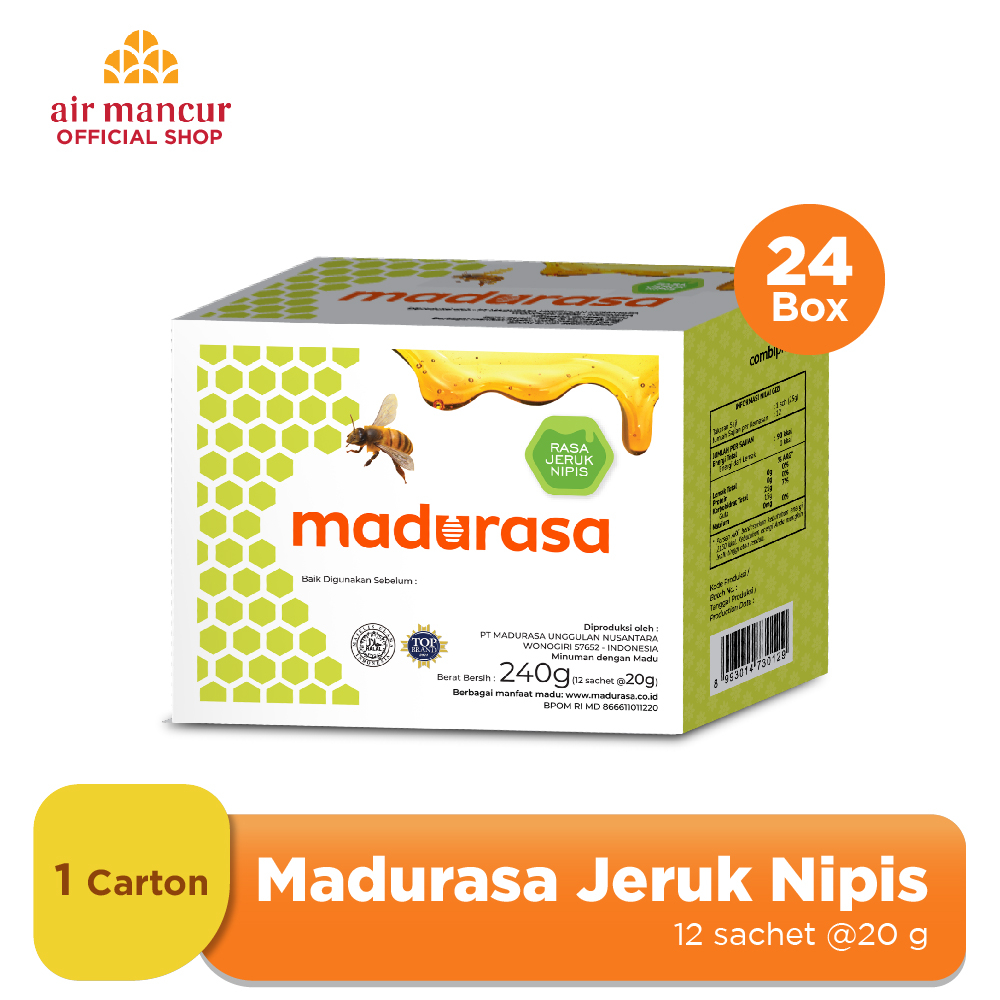 

Madurasa Sachet Jeruk Nipis 24 Pcs - Carton